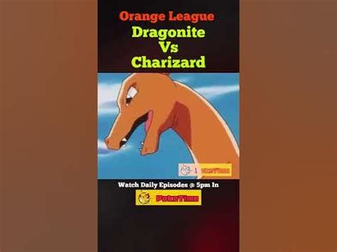 charizard vs dragonite orange league.